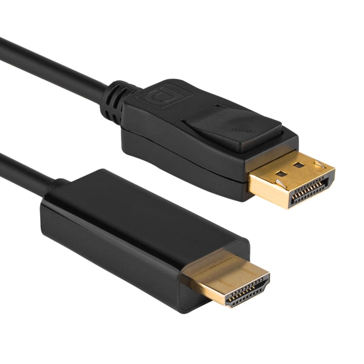 Cavo DisplayPort maschio a HDMI maschio, lunghezza cavo: 1,8 m, DP to HDMI Male Black Cavo DisplayPort maschio a HDMI maschio, lunghezza cavo: 1,8 m, DP to HDMI Male Black